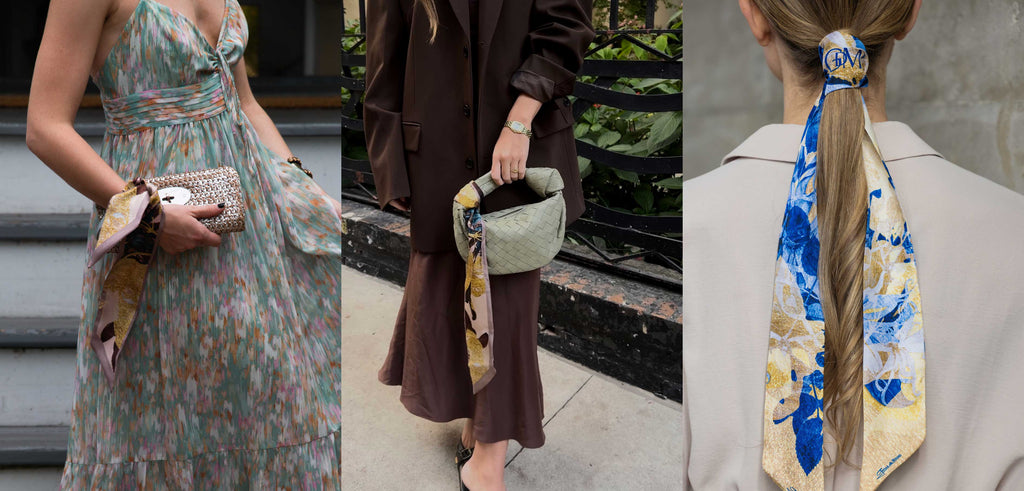 how to tie twilly on neck